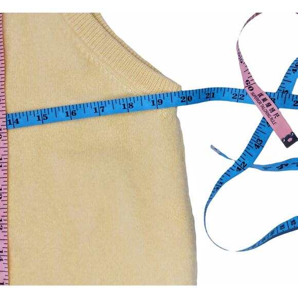 Chrysler Invitational Cashmere Sweater Vest J. McInerney Scotland Golf Vintage - Picture 6 of 10